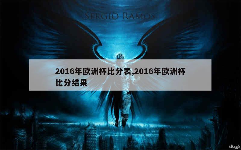 2016年欧洲杯比分表,2016年欧洲杯比分结果